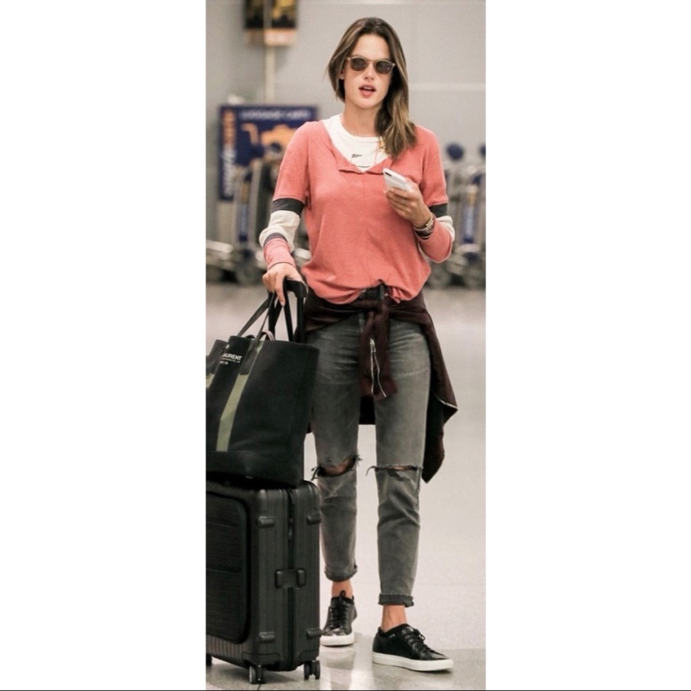 VINTAGE HAVANA STRIPE SLEEVE THERMAL